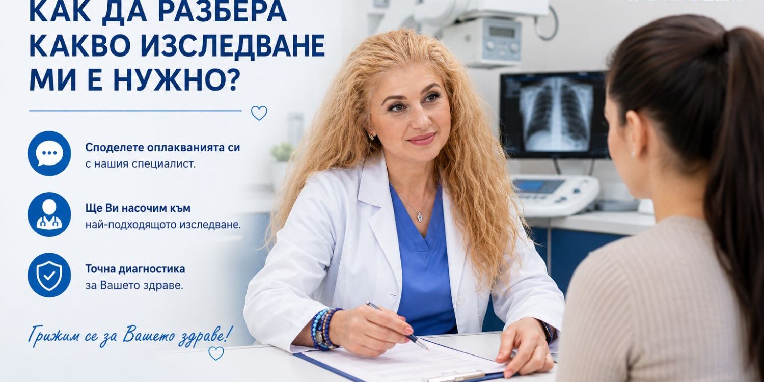 Въпрос от пациент: Как да разбера какво изследване ми е нужно?
