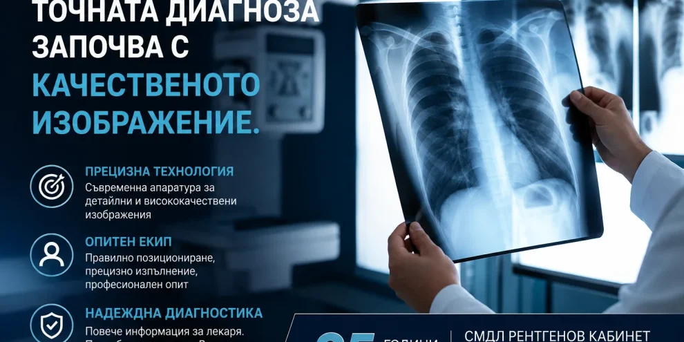 Точната диагноза започва с качественото изображение