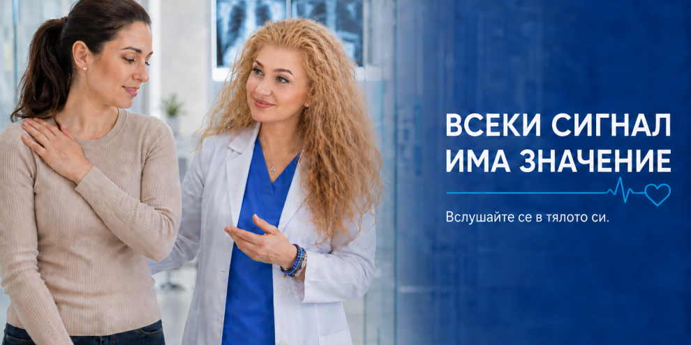 Здравето започва с внимание към сигналите на тялото